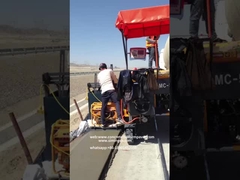 125 εκατοστά πλάτος 50 εκατοστά ύψος Slipform Paver Curb Stone Slip Form Machine